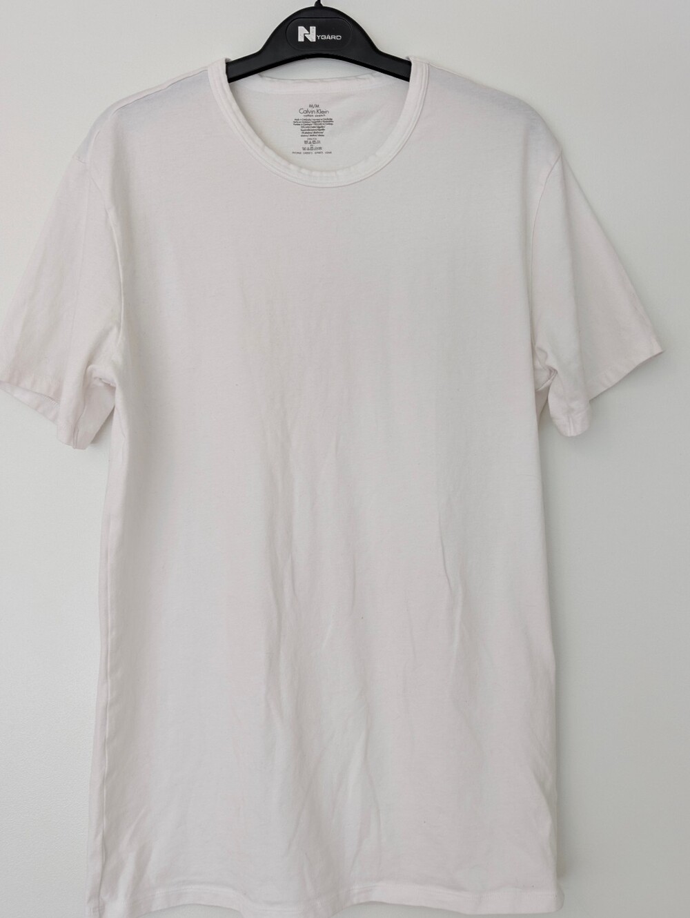 Calvin Klein Classic White Short Sleeve Crew Tee